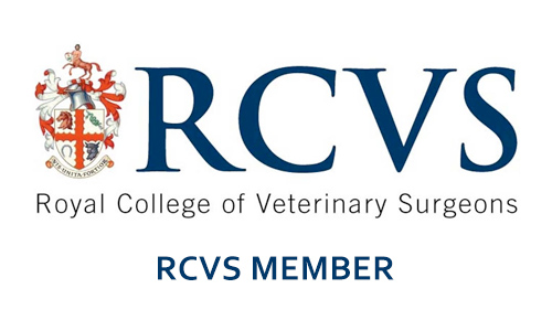 Member of the RCVS (Royal College of Veterinary Surgeons)